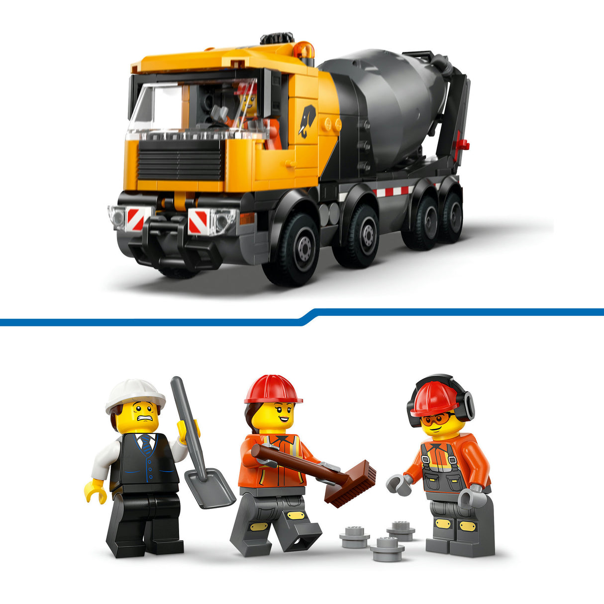 Lego City Great Vehicles 60478 Le camion de ciment