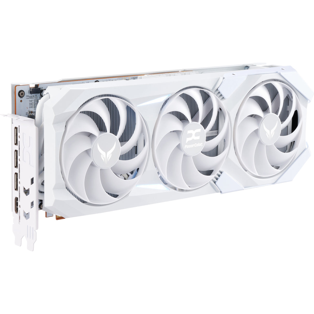 Carte graphique Powercolor Radeon RX 9070 XT Red Devil Spectral White 16 Go GDDR6 (blanc, RDNA4, GDDR6, 3x Display Port, 1x HDMI)