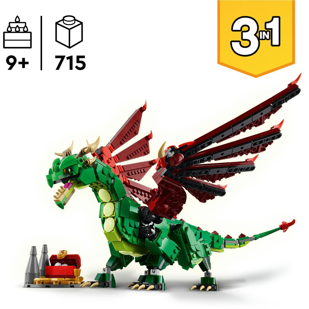 Lego créateur 31161 dragon médiéval