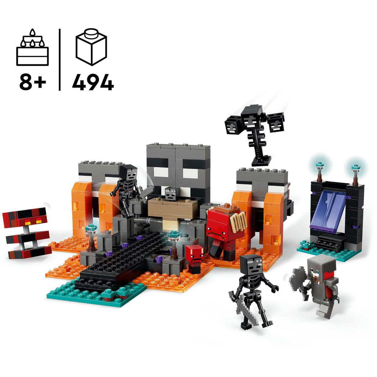 Lego minecraft 21590 la bataille du flétrissement