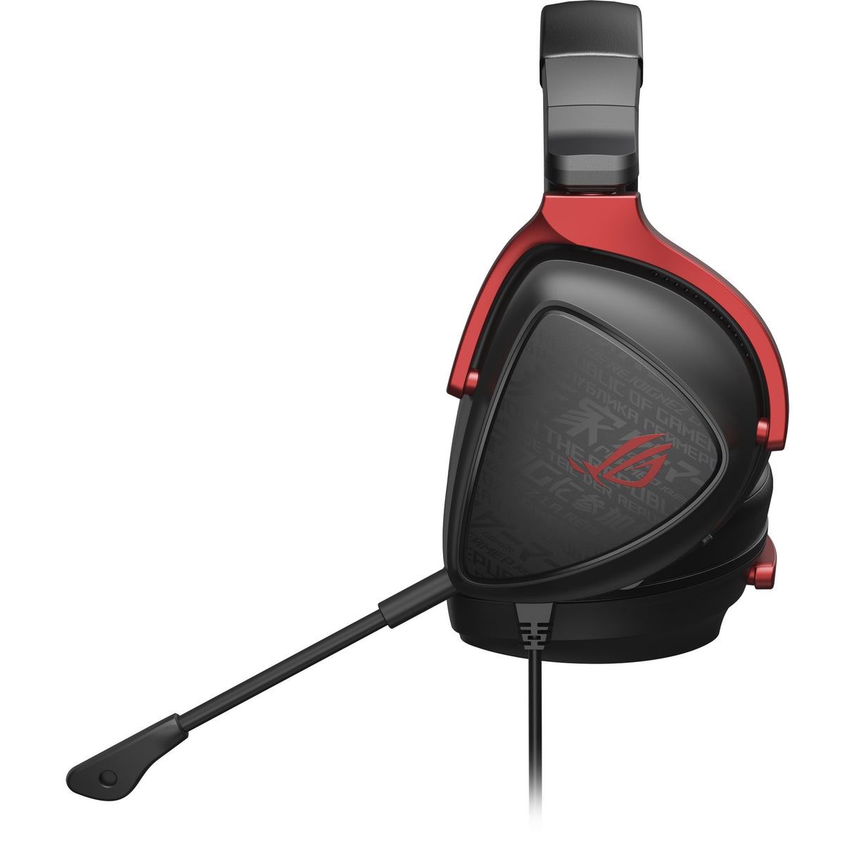 Casque de jeu supra-auriculaire Asus rog delta s core (noir rouge, PC, playstation 4, playstation 5, xbox one, xbox series x|s, nintendo switch)