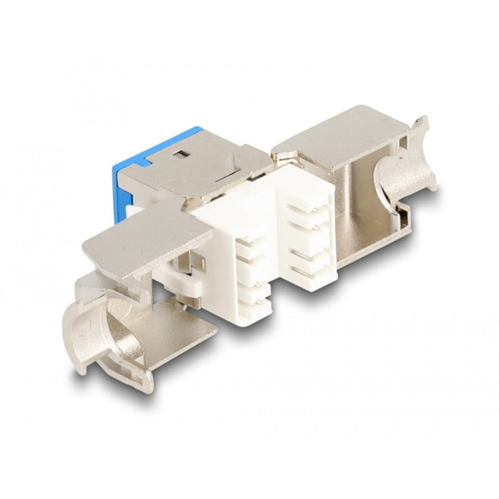 Delock module keystone prise rj45 vers lsa cat 6a sans outil, 8 pièces (multicolore)