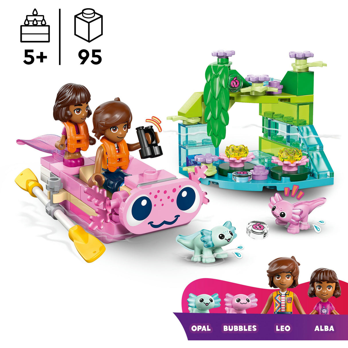 Lego Friends 42861 L'aventure Axolotl