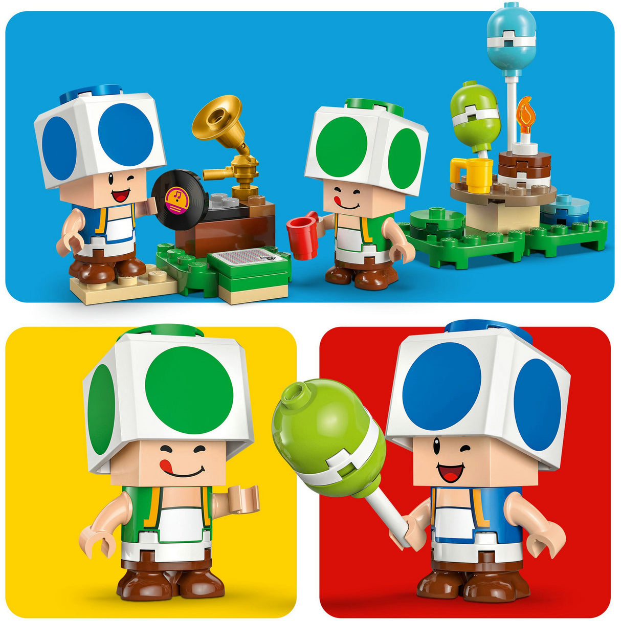 Lego Super Mario 72041 La fête à la maison des crapauds