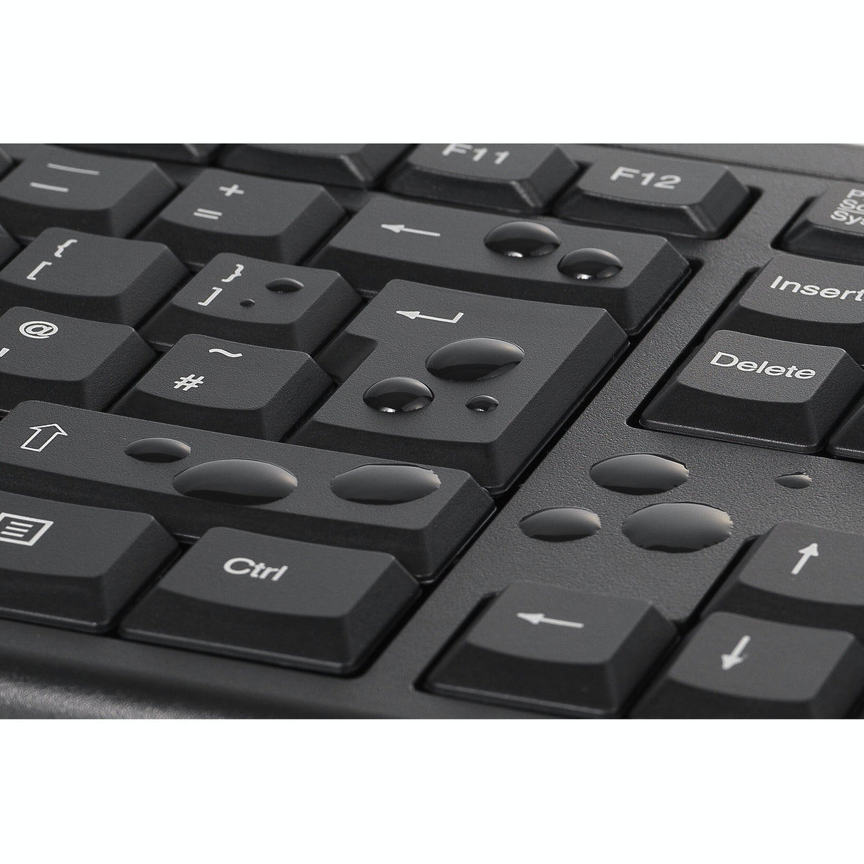 Kensington km150 eq ensemble de bureau sans fil (noir, disposition américaine (qwerty), membrane, 100%, 1200 dpi)