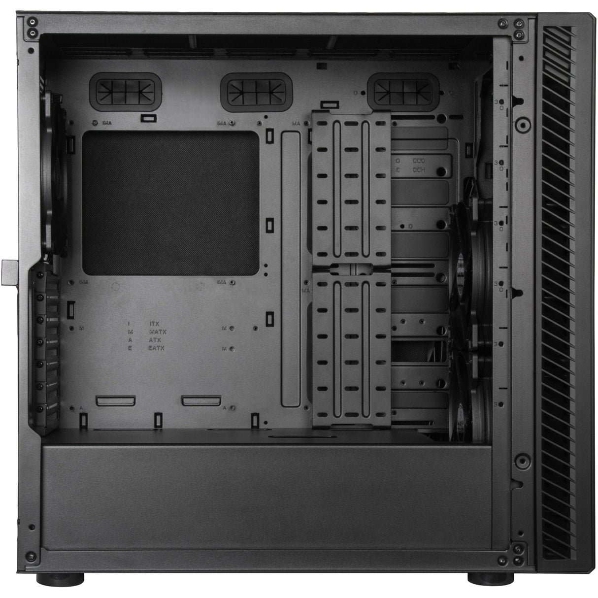 Boîtier tour midi Silverstone seta q1 (noir | 2x USB-A | 1x USB-C)