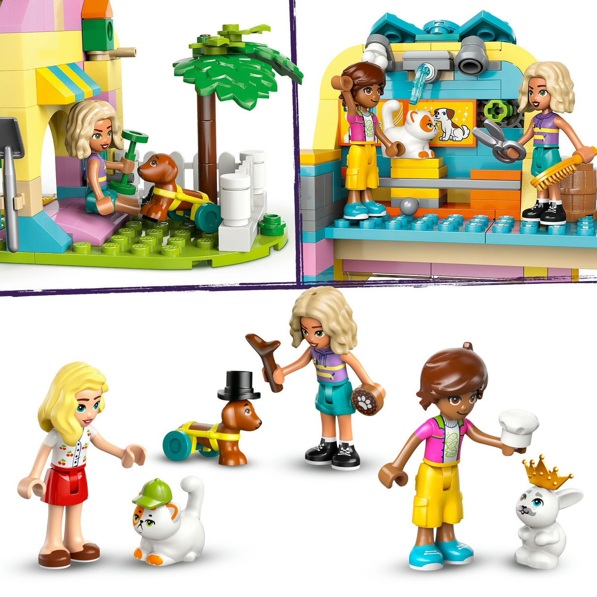 Magasin Lego Friends avec accessoires pour animaux - 42650