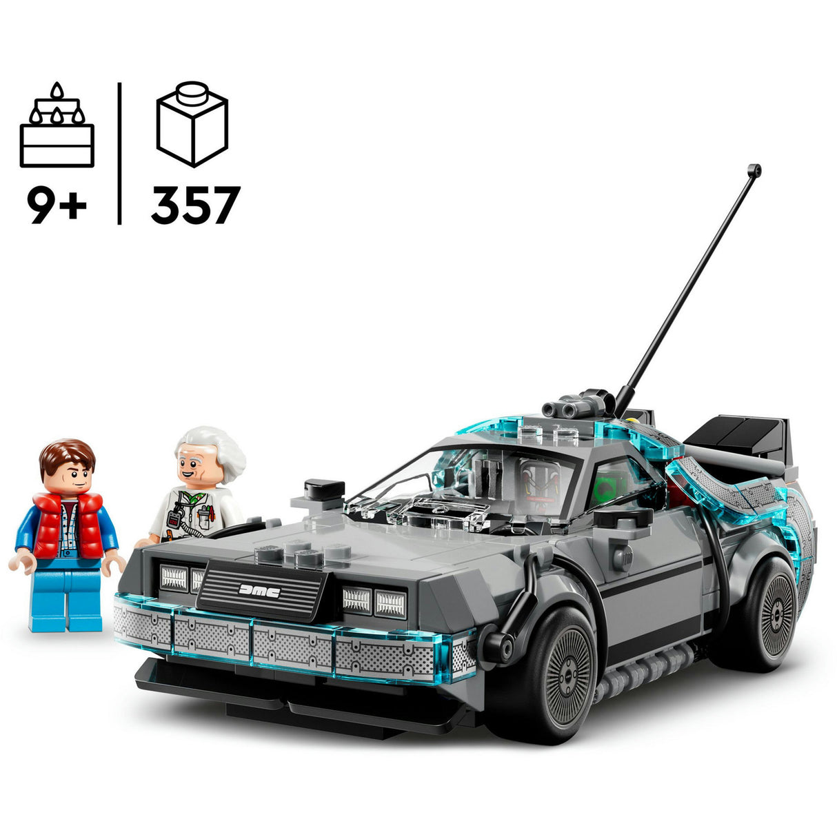 La machine à voyager dans le temps Lego Speed Champions 77256 de Retour vers le futur
