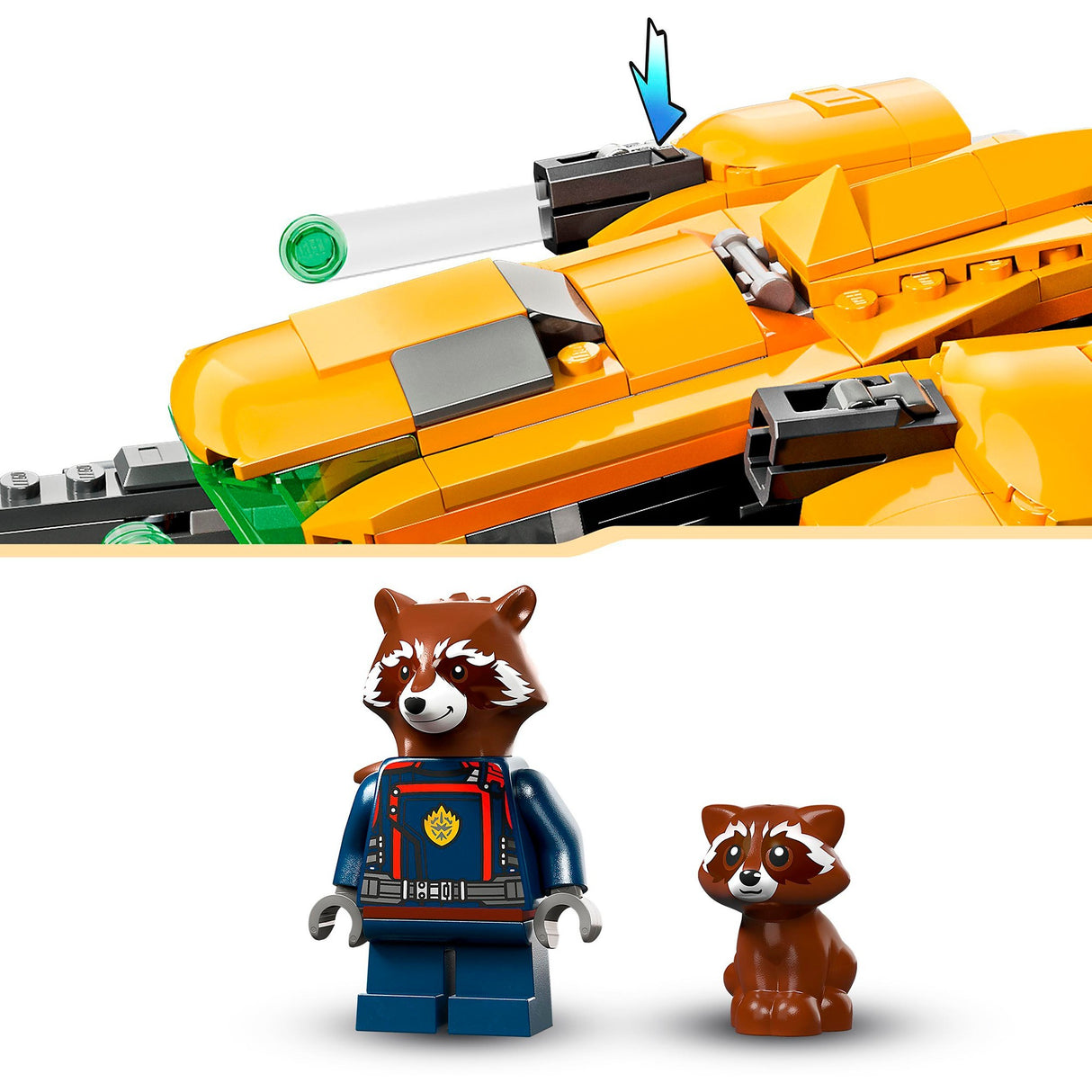 LEGO Super Heroes 76254 The Baby Rocket Ship