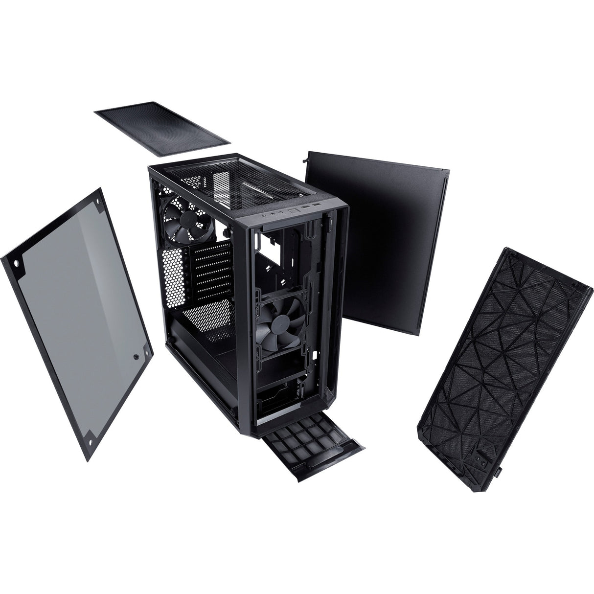 Fractal Design Meshify C Verre trempé foncé