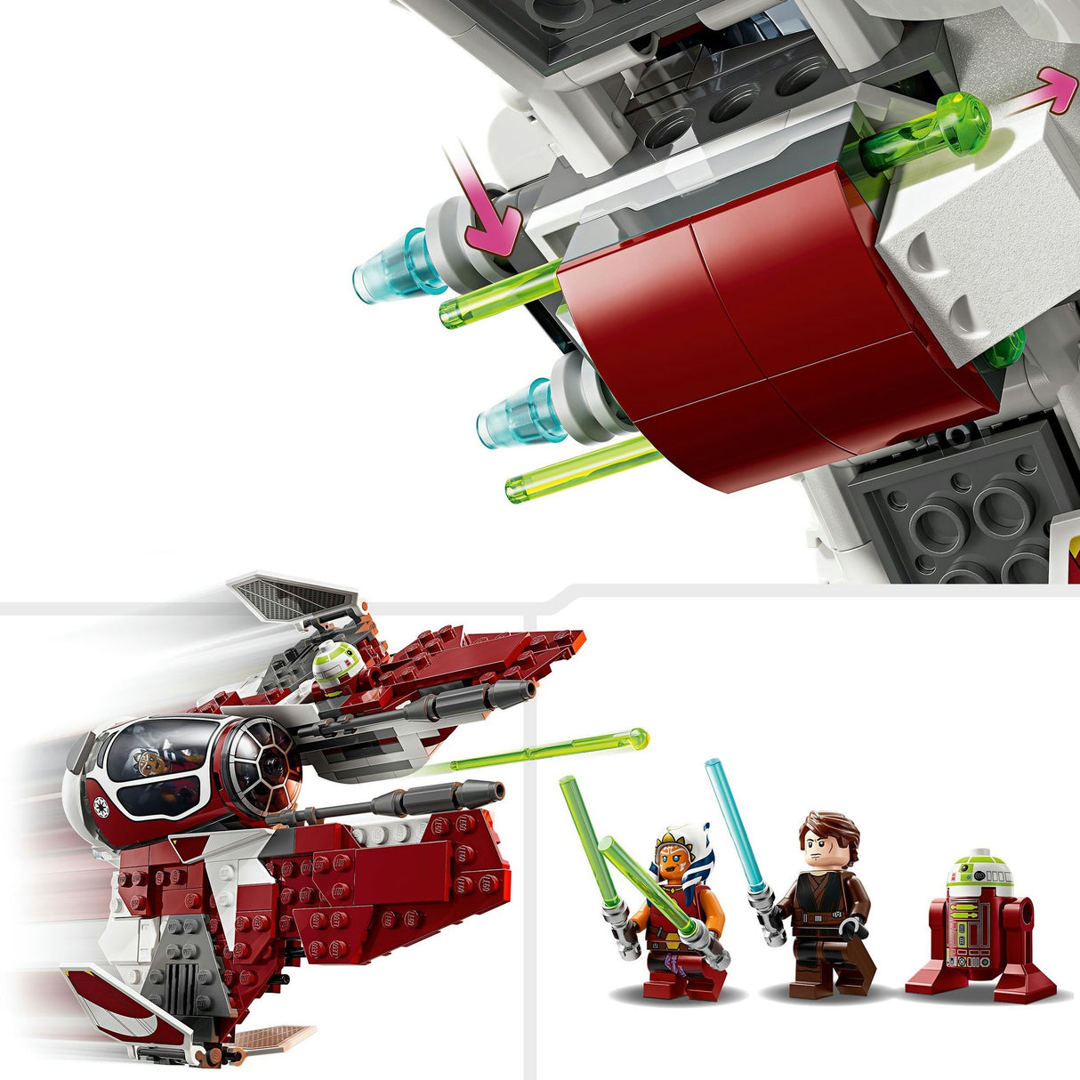 Lego Star Wars 75401 L'intercepteur Jedi d'Ahsoka