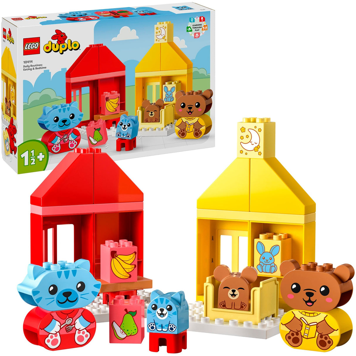 Lego duplo - habitudes quotidiennes - jouets de construction pour manger et dormir (10414)