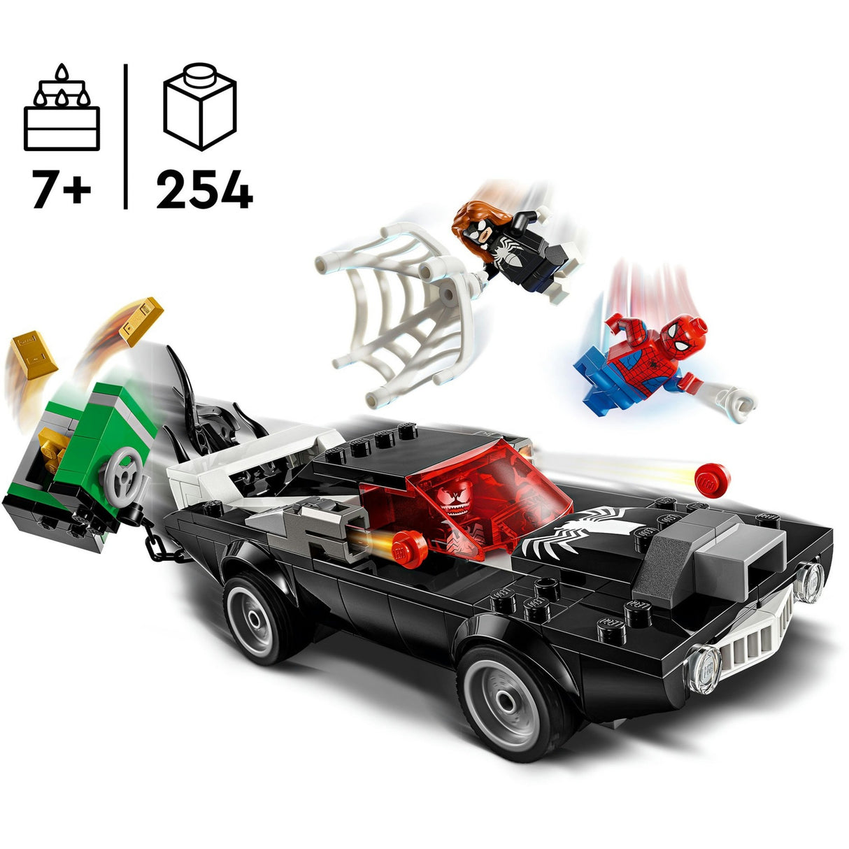 Lego® Marvel Spider-Man contre la voiture classique de Venom - 76309
