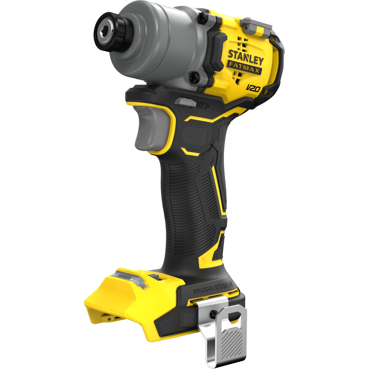 Tournevis à percussion sans balais Stanley fatmax v20 18v (jaune noir, batterie et chargeur non inclus)