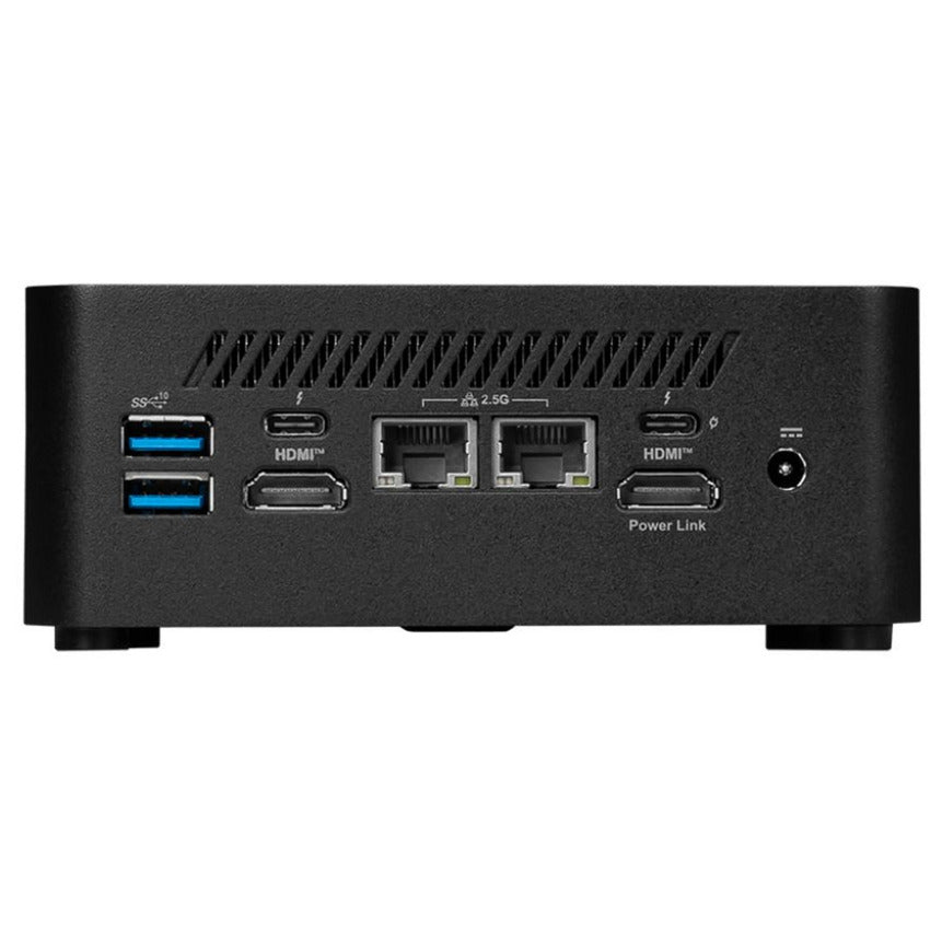 Msi cubi nuc ai 1umg-018beu barebone (noir | core ultra 7 155h | graphiques arc)