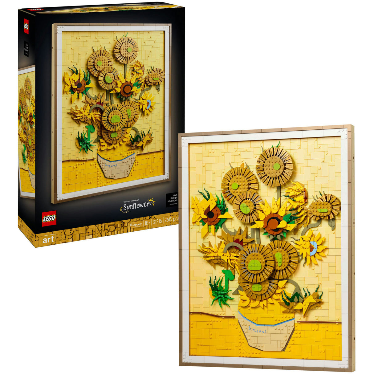 Lego art 31215 Vincent Van Gogh - Tournesols