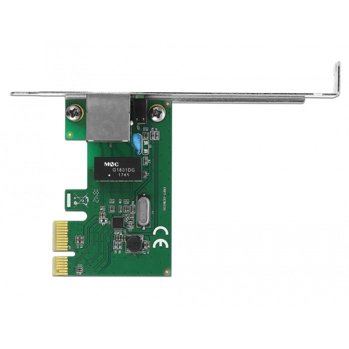 Delock Carte PCIe 1x adaptateur réseau Gigabit LAN