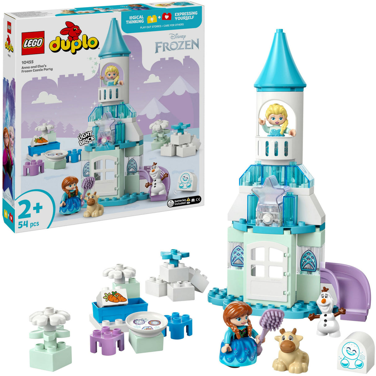 Lego duplo 10455 La fête au château gelé d'Anna et Elsa