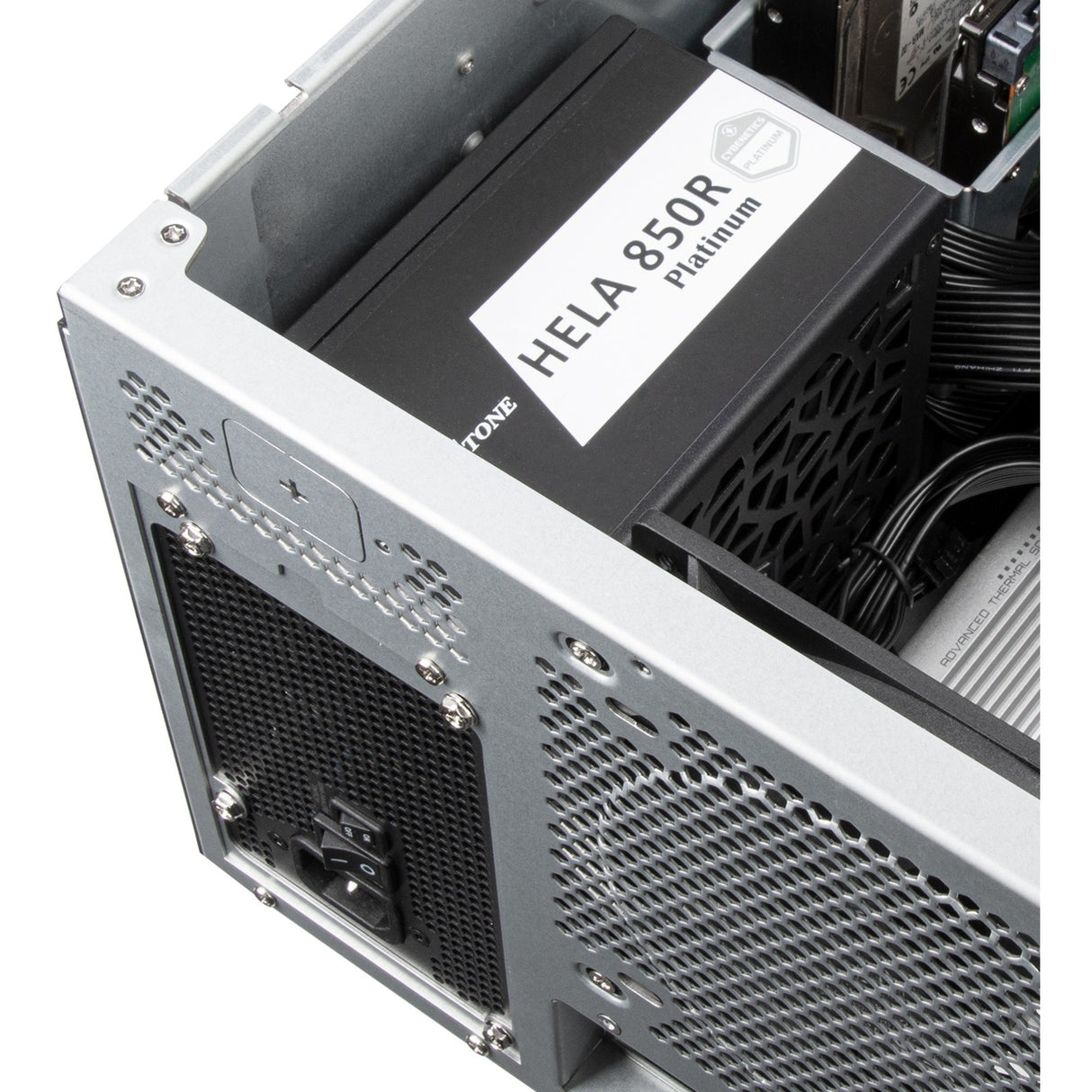 Boîtier serveur Silverstone RM52 (noir | 2x USB-A | 1x USB-C)
