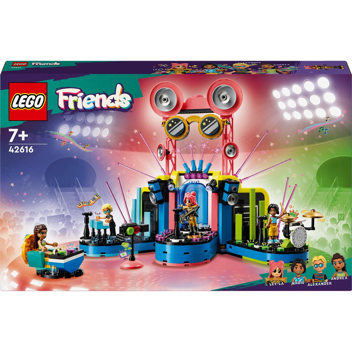 Lego Friends - Jouet de construction pour spectacle de talents musicaux de Heartlake City (42616)