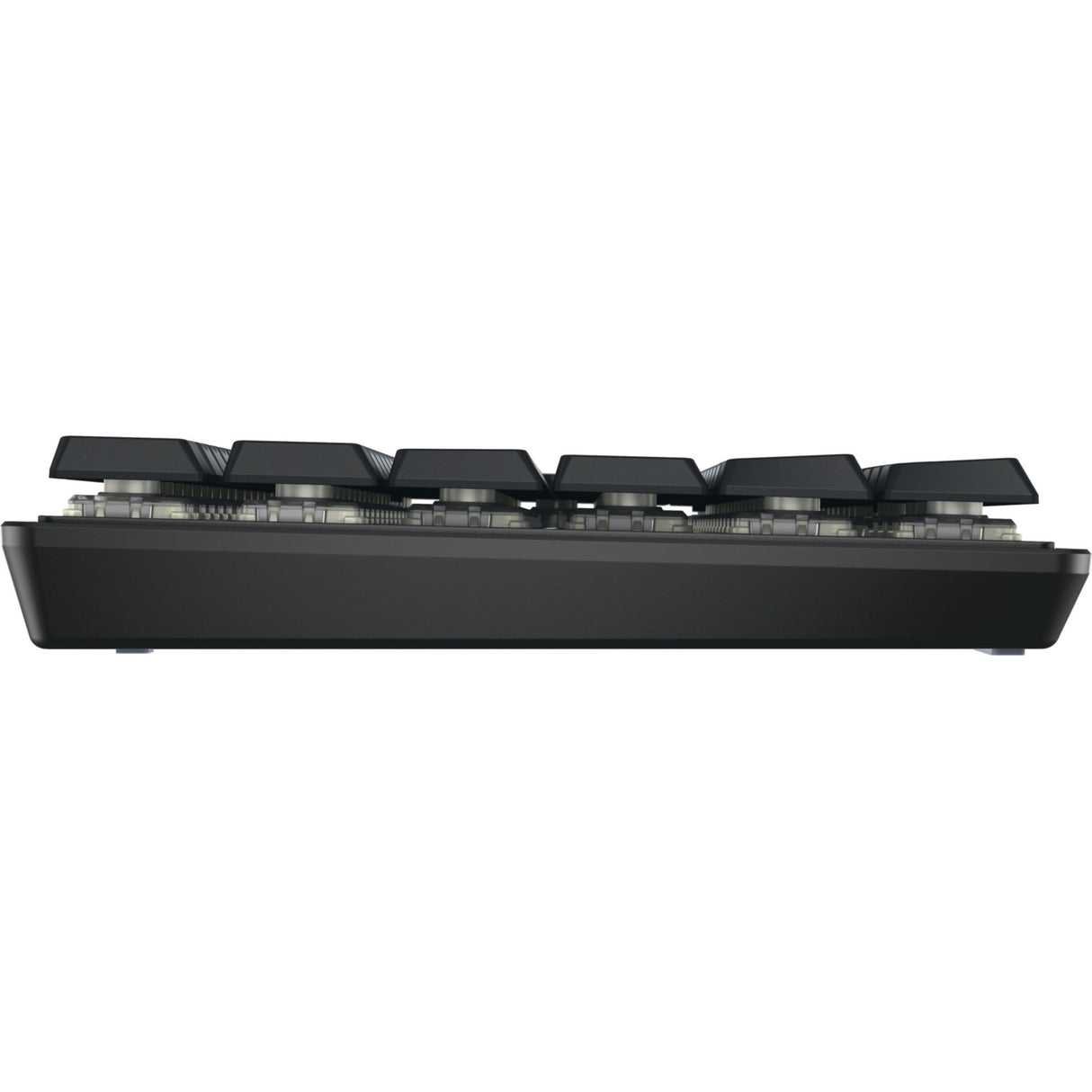 Cherry kw 550 mx lp, clavier (noir, disposition américaine, mx low profile 2.0 ivoire, 96%, led blanche, touches pbt)