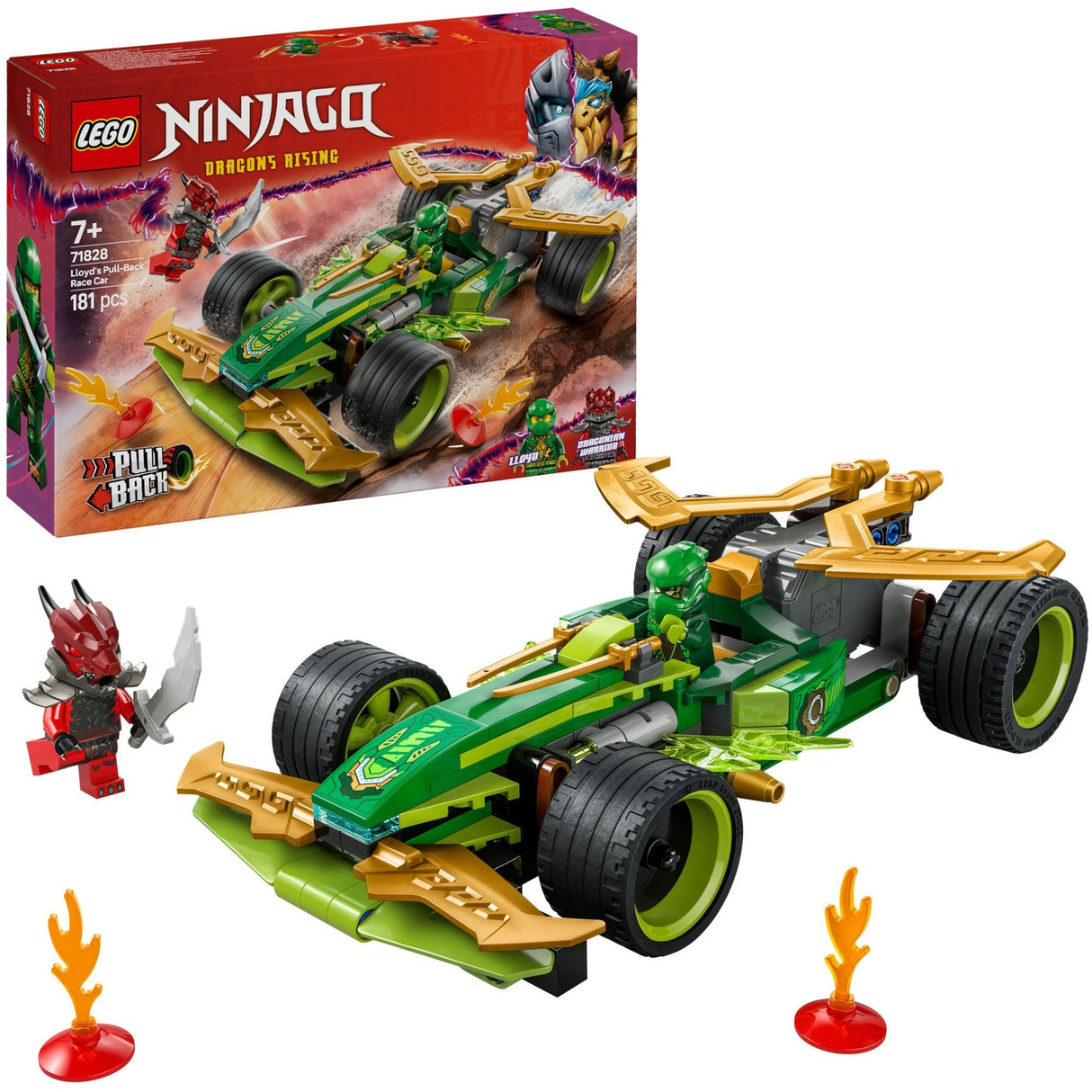 Lego Ninjago 71828 Lloyds retire la voiture de course