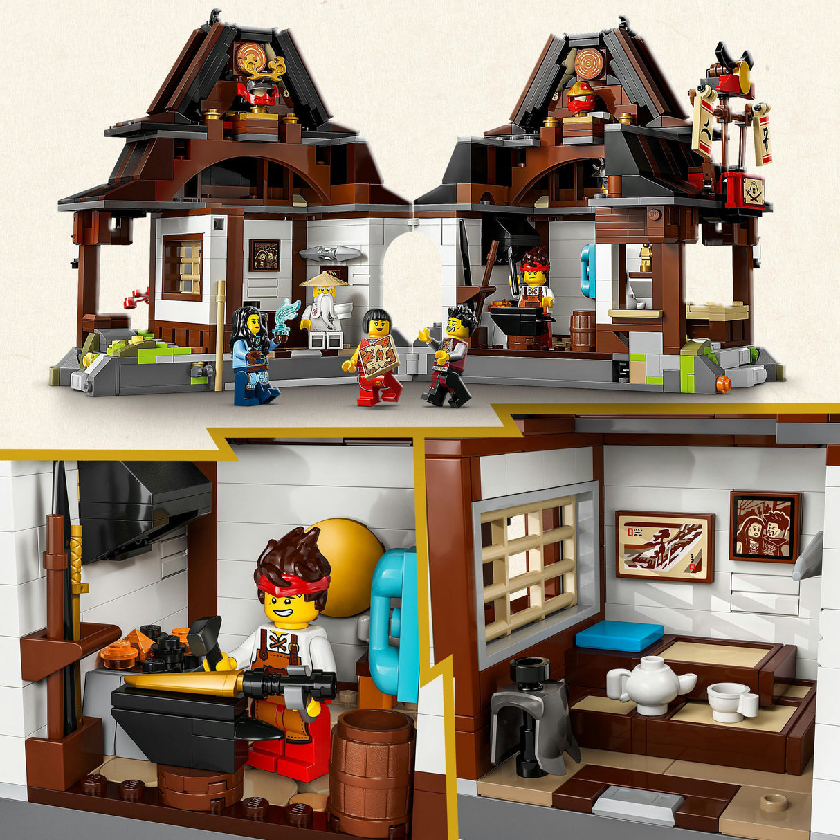 Lego 71858 Ninjago 15e anniversaire forge les quatre armes