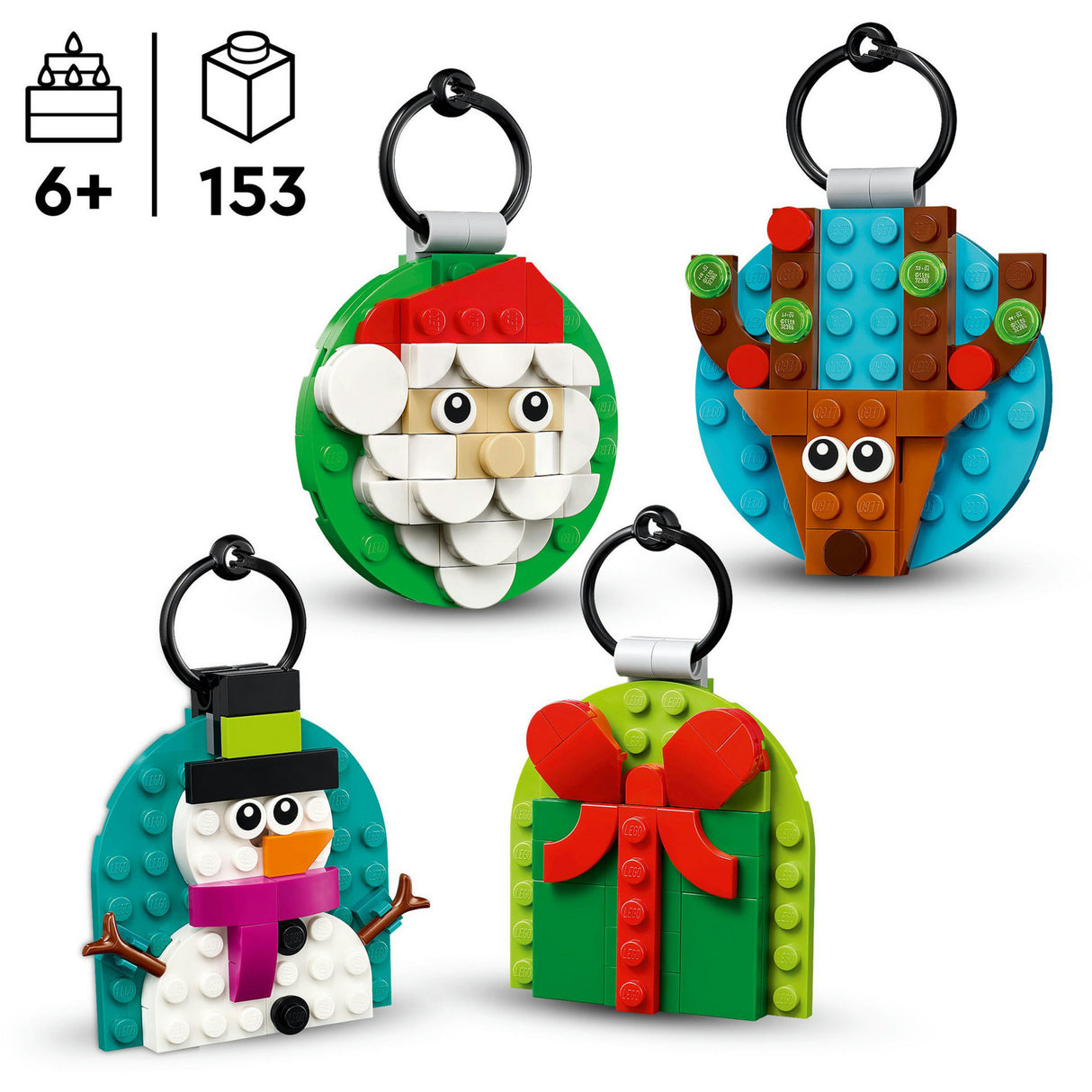 Lego saisons 40744 jolies décorations de Noël