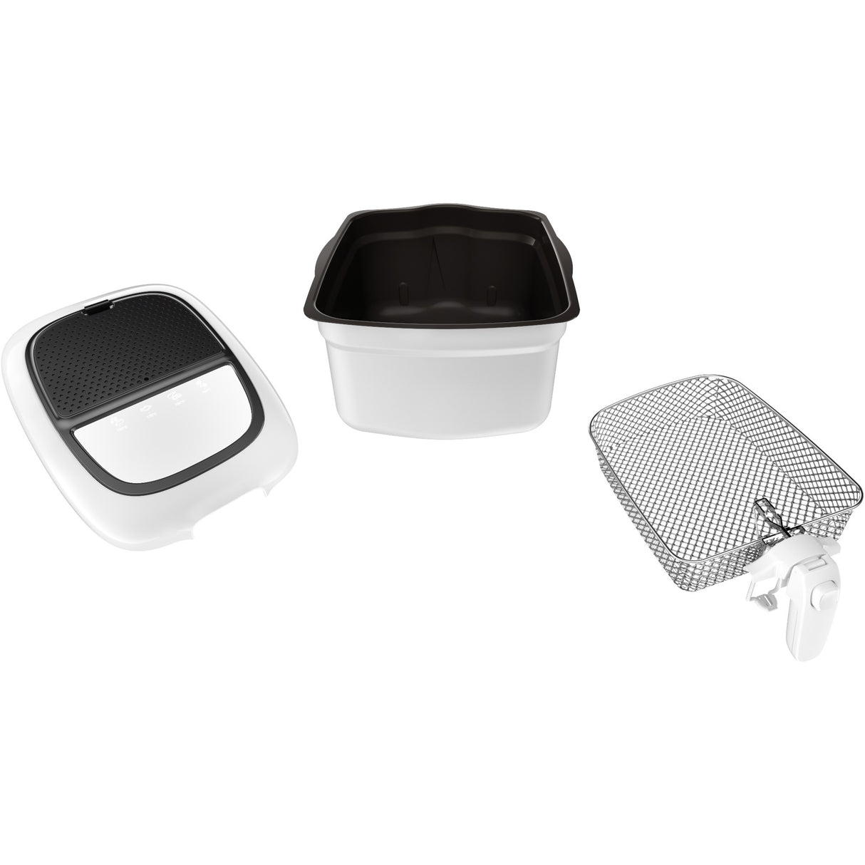 Friteuse Tefal super uno fr3140 (blanc noir, 2,2 litres)