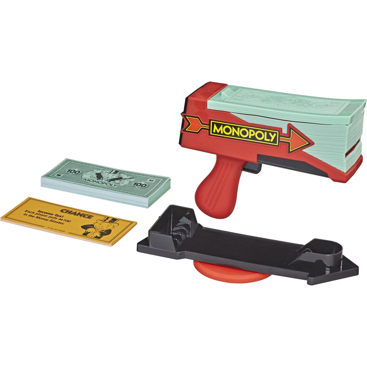 Hasbro Monopoly saisissant de l'argent
