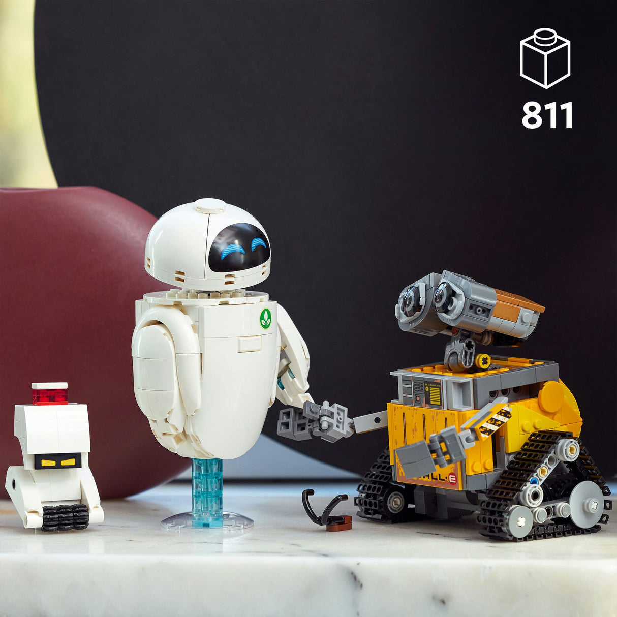 Disney LEGO 43279 Pixar Wall-E et Eve
