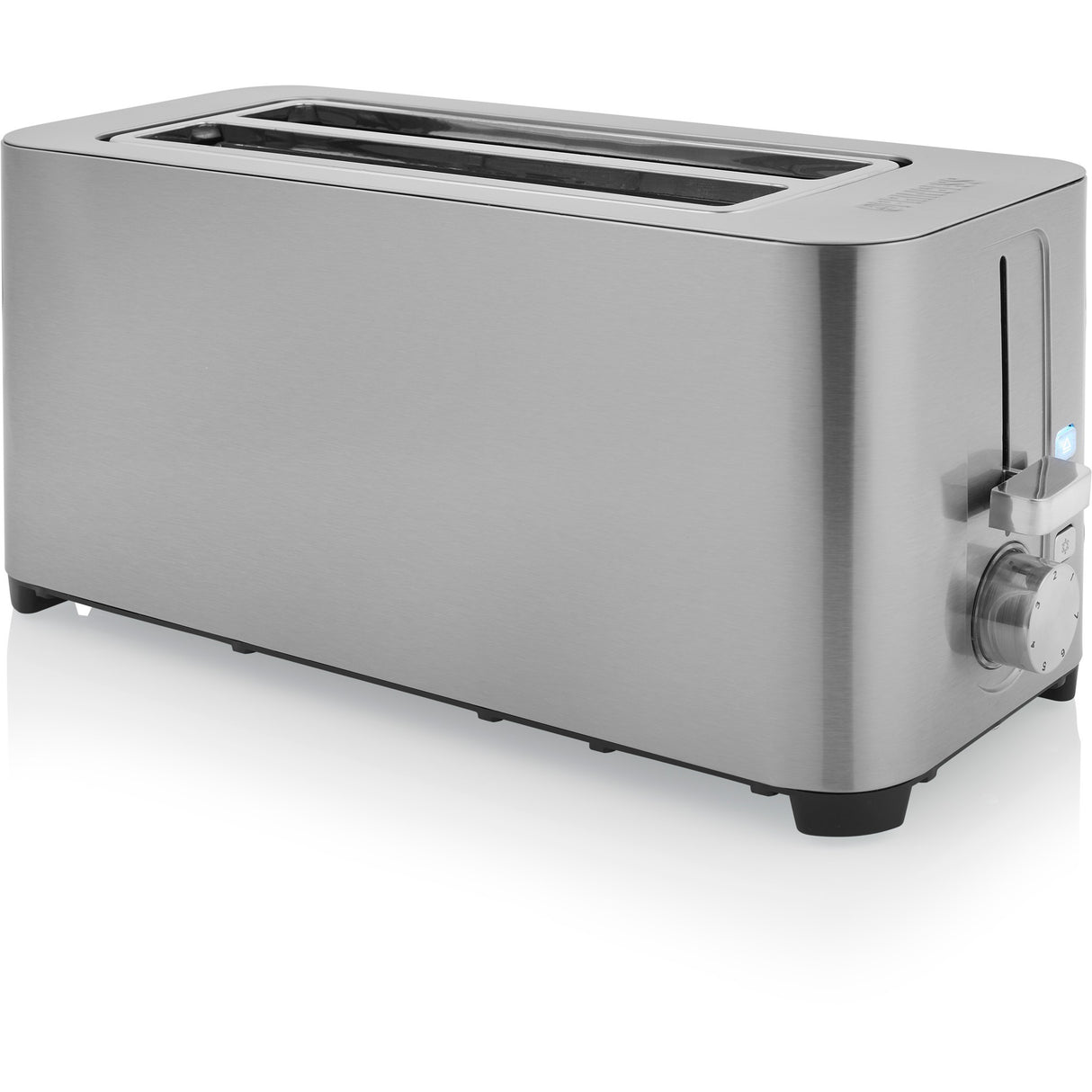 Princesse 142402 Gain de grille-pain en acier inoxydable 2 verrouillage long