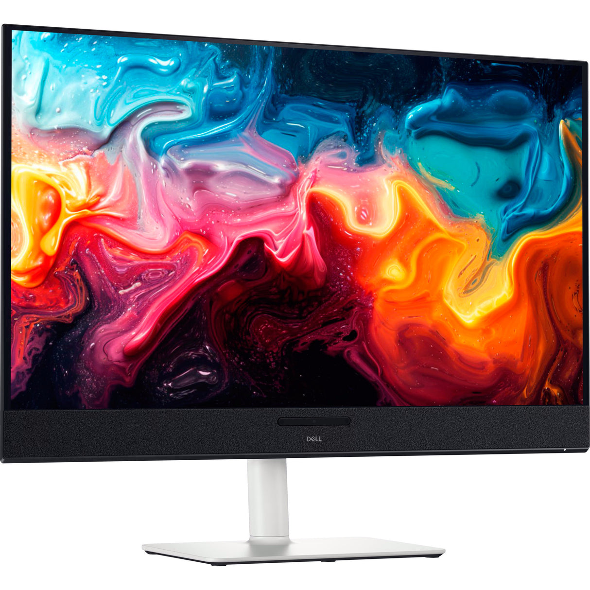 Moniteur Dell S3225QC 32 4K UHD (argent, HDMI, 3x USB-C, 120 Hz)