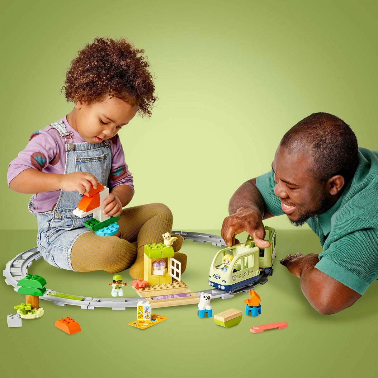 Lego Duplo Town 10427, le train d'aventure interactif