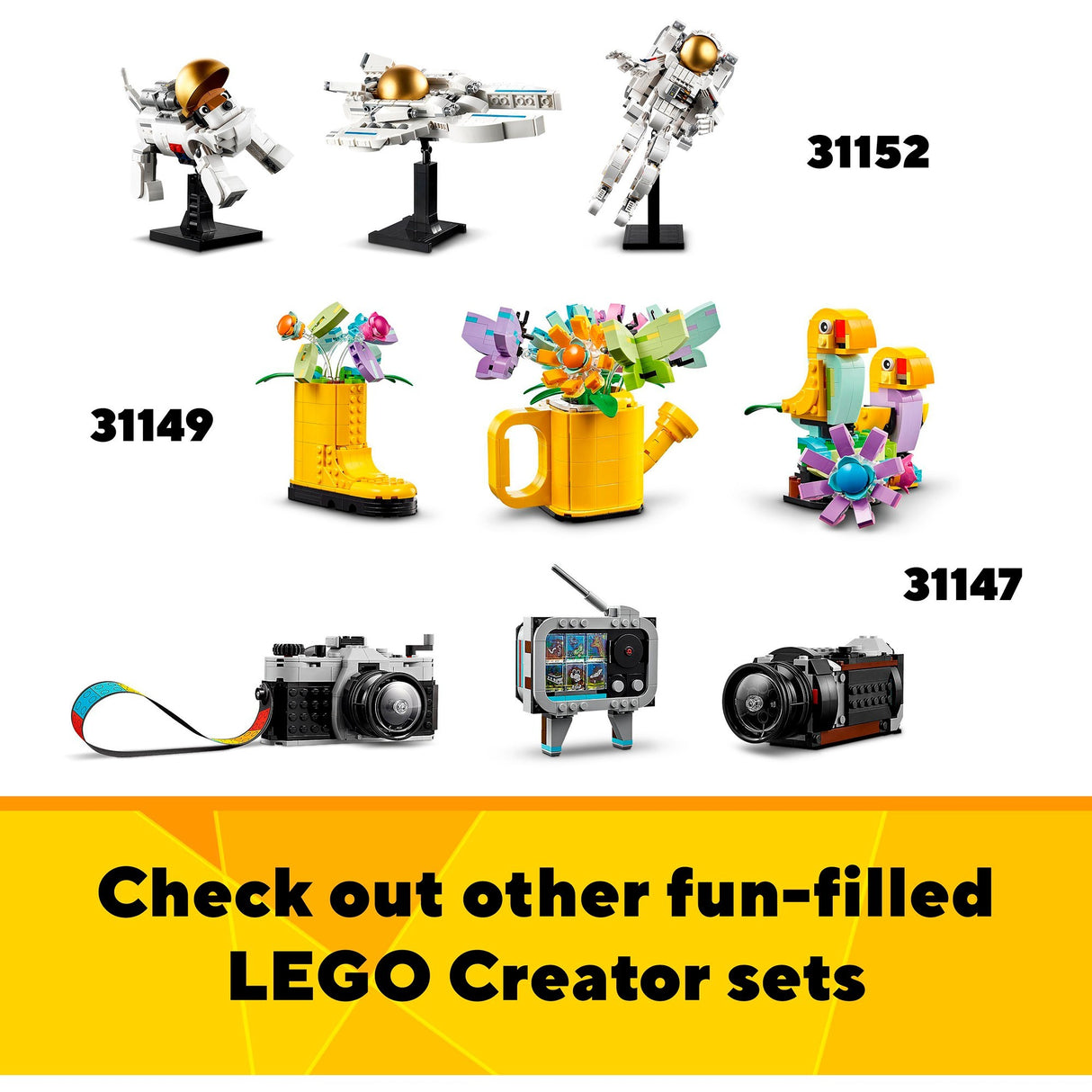 Créateur LEGO LEGO 31148 Skate à rouleaux rétro