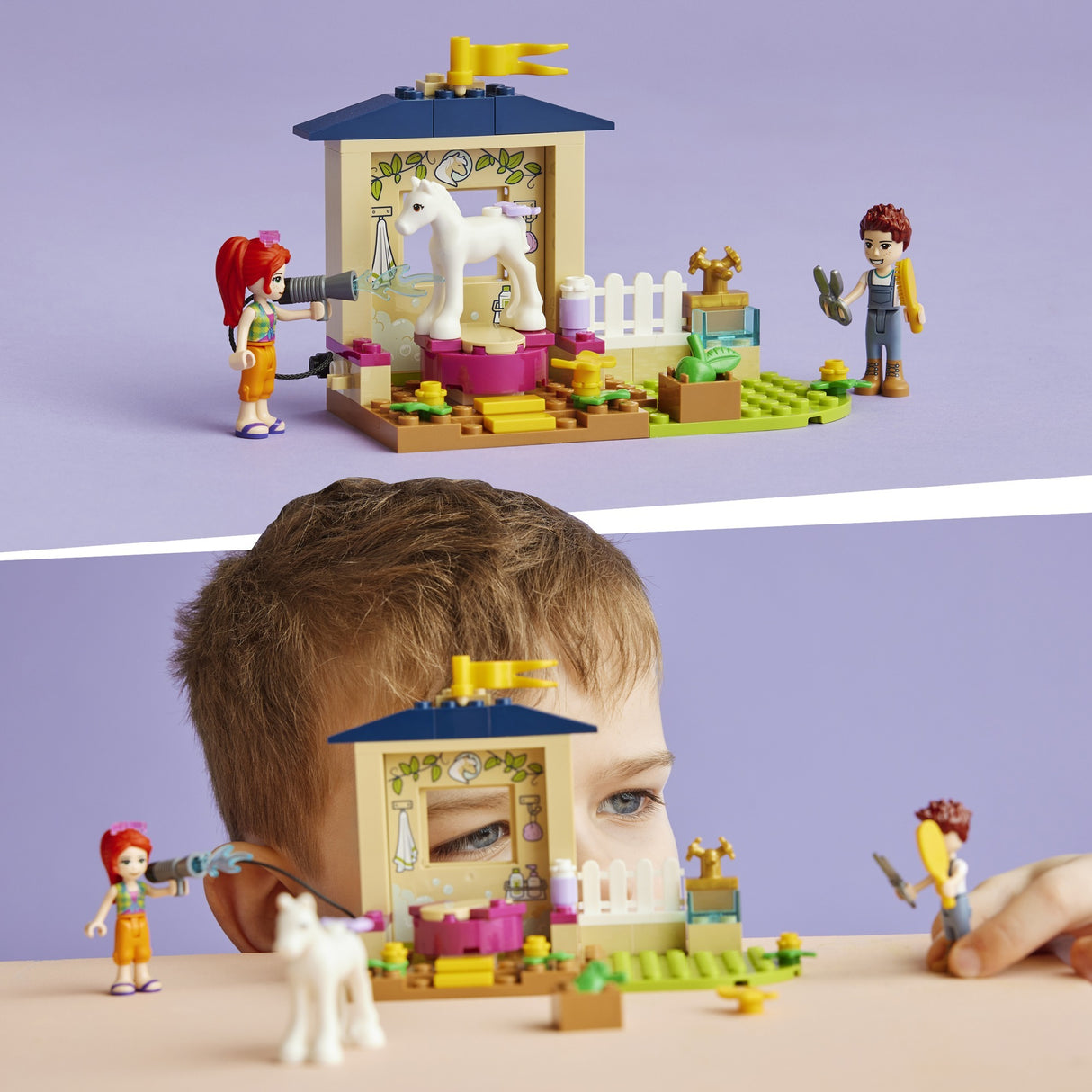 Lego Friends - 41696 écurie de lavage de poneys