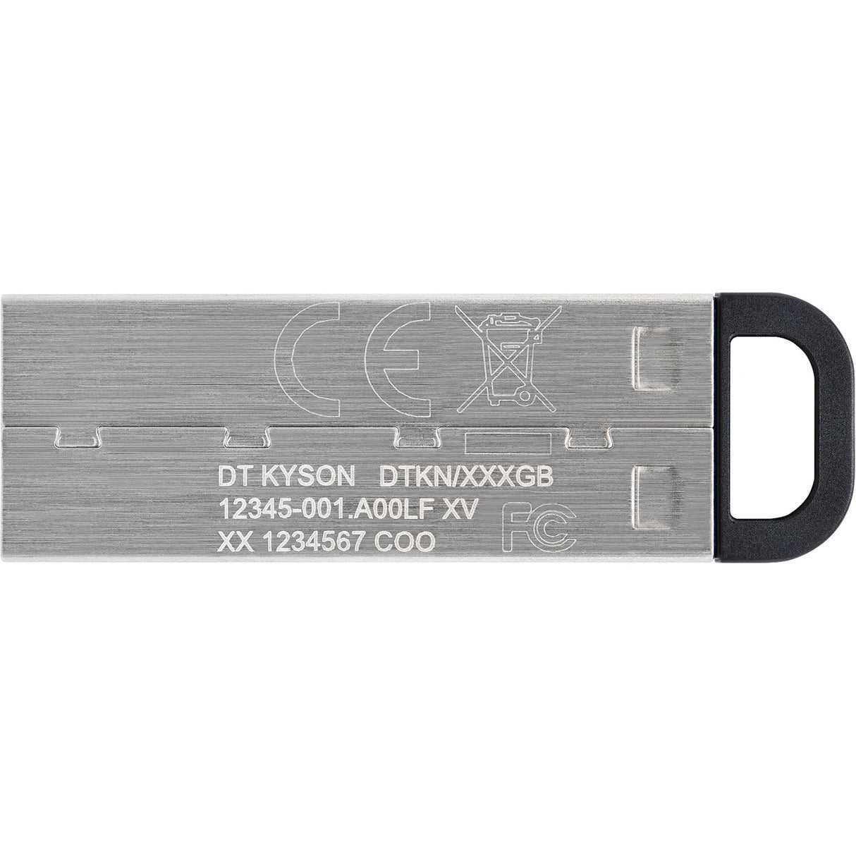 Clé USB Kingston data traveler kyson 64 go (argent, dtkn 64 go)