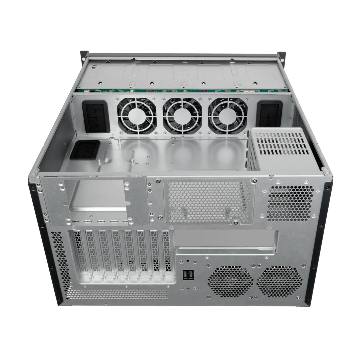 Silverstone rm61-312, rack, boîtier de serveur (noir | 6u)