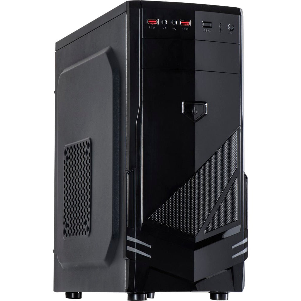 Boîtier tour midi Inter-tech b-30 (noir | 2x USB-A)