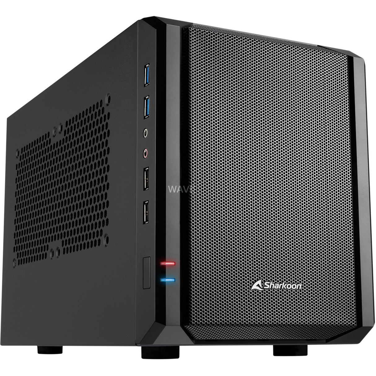 Boîtier Sharkoon qb one mini tour (noir | 4x usb-a)