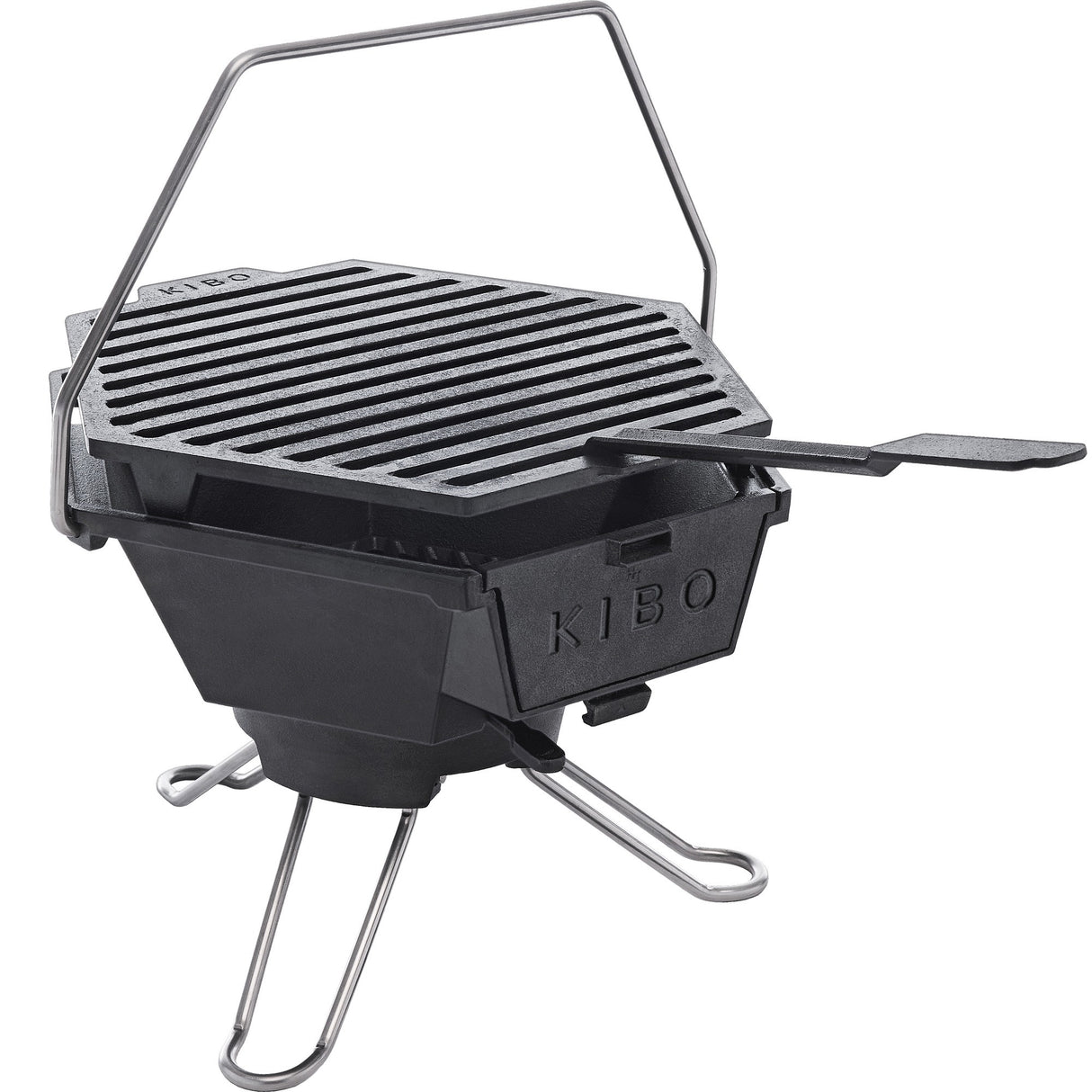 Barbecue à charbon The Windmill Kibo Grill modèle 3.0 (noir)