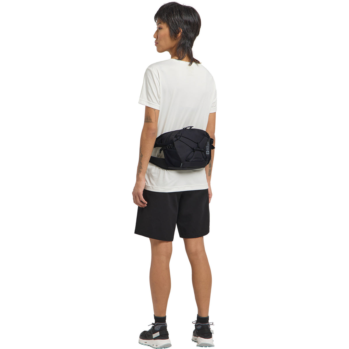 Sac banane Jack Wolfskin Velocity (noir, 4 litres)