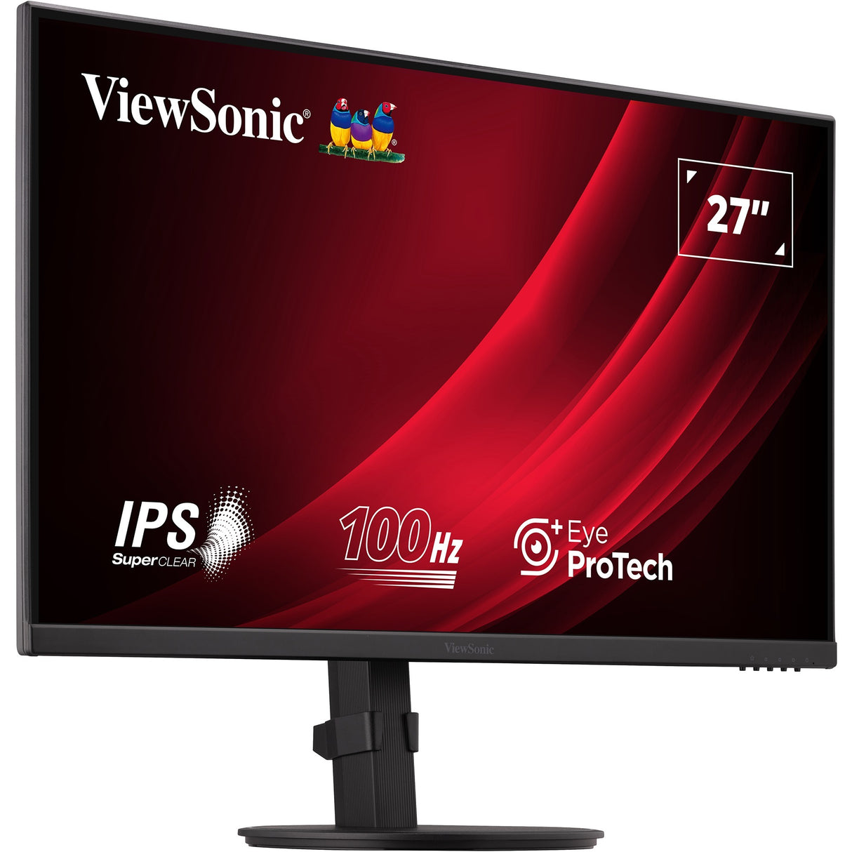 Moniteur Viewsonic vg2708a-mhd 27 (noir, 1x hdmi, 1x display port, vga, son, 100 hz)