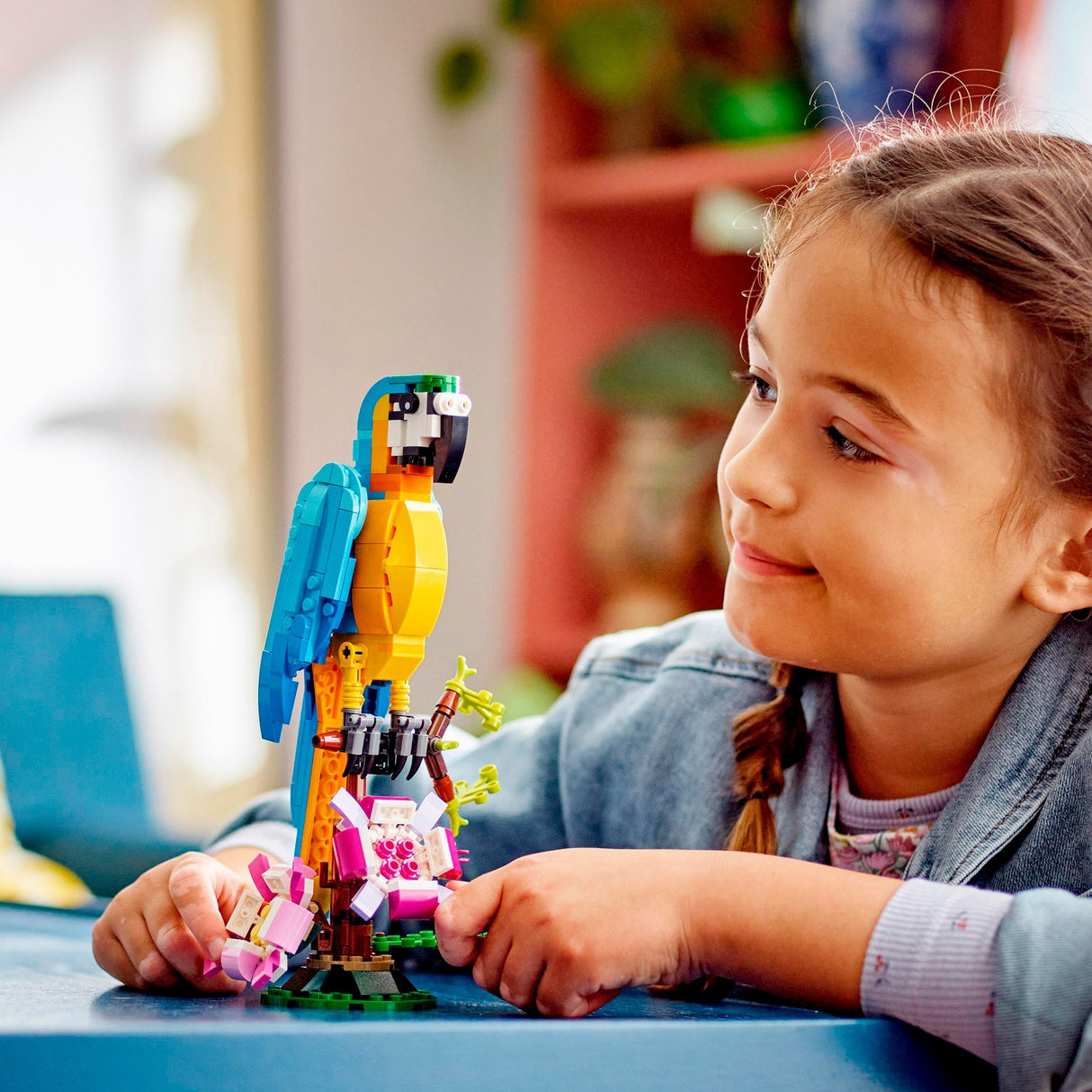 Lego Creator 3en1 perroquet exotique - grenouille - ensemble de jouets animaux poisson pour enfants - 31136