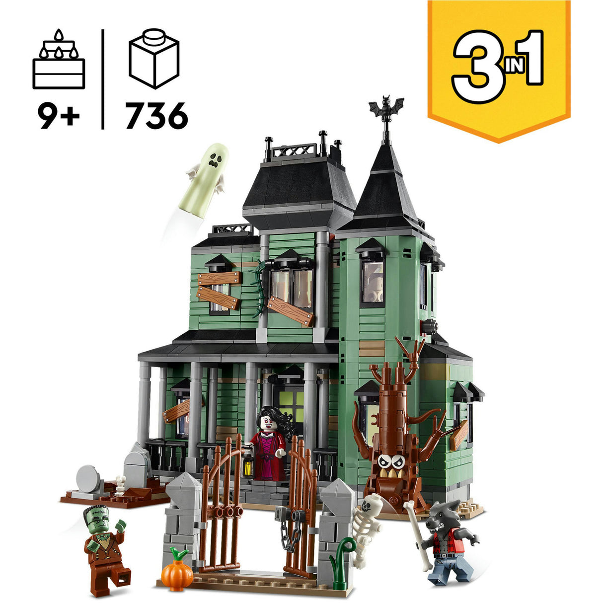 Lego créateur 31167 maison hantée