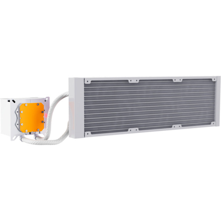 Xyz pc gear hydroview aio 360 refroidissement par eau (blanc, argb, pwm)