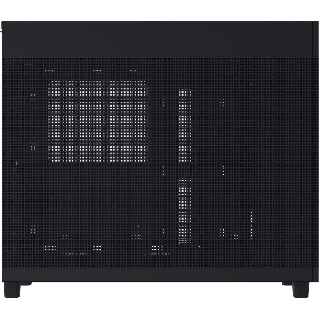 Asus prime ap303 - mesh panel midi tower behuizing (zwart | 2x usb-a | 1x usb-c)