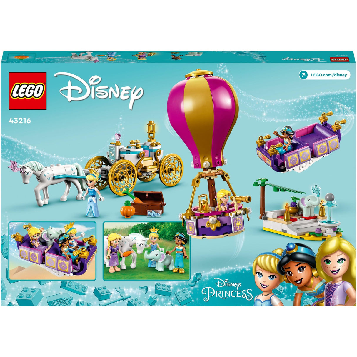 LEGO LEGO 43216 Journey enchanteur de la princesse
