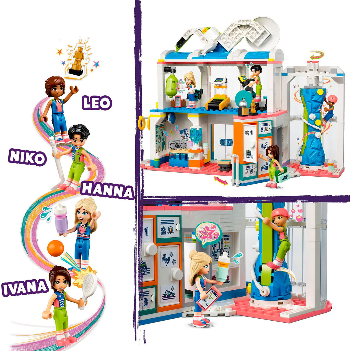Lego Friends - jouet de construction de centre sportif (41744)