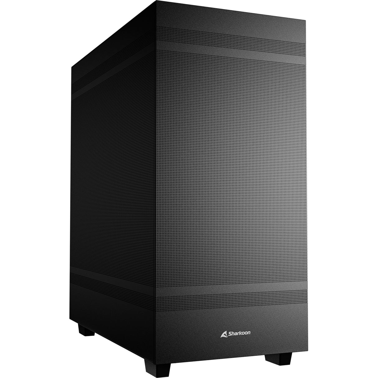 Sharkoon rebel c50 boîtier tour midi noir (noir | 2x USB-A | 1x USB-C)